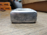 Vtg Park Industries Cigarette Pack Case Aluminum Scroll Design Good Shape!
