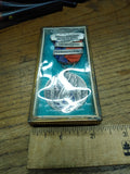 Vtg 1955 Loyal Hanning Long Rifles Fifty Yards Bench Rest Medal Ribbon Orig Box!