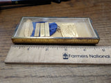 Vtg 1956 Westmoreland Rifles Pennsylvania Bench Rest Champ Gold Medal Orig Box!