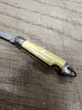 Vtg Miniature Goldfarb Novelty Co 3.5" Pen Pocket Folding Knife