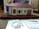 Vtg K Lineville MDK O Gauge 4031 Suburban Station Kit w/Original Box! Train