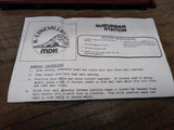 Vtg K Lineville MDK O Gauge 4031 Suburban Station Kit w/Original Box! Train