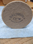 Vtg 2 Piece Lot Baldwin Forged In America Brass Candle Sticks Holders 9" Nice!