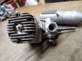 Vtg OS Max FXi 46 Radio Control CL Model Airplane Engine with Muffler!