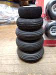 Vtg 9 Pc Radio Control CL Model Airplane Wheel Lot Great Planes Du Bro Sullivan