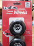 Vtg 9 Pc Radio Control CL Model Airplane Wheel Lot Great Planes Du Bro Sullivan