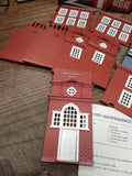 Vtg Bachmann HO Scale Train #2921 Independence Hall Plastic Model Building Kit