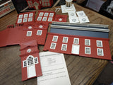 Vtg Bachmann HO Scale Train #2921 Independence Hall Plastic Model Building Kit