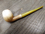 Vtg Unbranded Meerschaum Smoking Tobacco Pipe with Nice Stem and Patina!