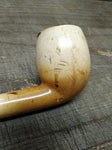 Vtg Unbranded Meerschaum Smoking Tobacco Pipe with Nice Stem and Patina!