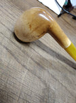 Vtg Unbranded Meerschaum Smoking Tobacco Pipe with Nice Stem and Patina!