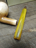 Vtg Unbranded Meerschaum Smoking Tobacco Pipe with Nice Stem and Patina!