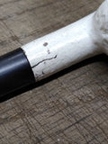 Vtg Figural White Bear Head Smoking Tobacco Pipe with Stinger and Nice Stem!