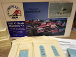 Vtg K Lineville MDK Full O Scale Train Church Plastic Model Building Kit