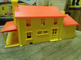Vtg Bachmann O-S Scale Train House Drug Store Plasticville Model Building Kit