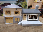 Vtg Bachmann O27 Scale Train Split Level House Plasticville Model Building Kit