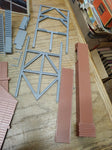 Vtg Bachmann O-S Scale Train Coaling Station Plasticville Model Building Kit