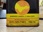 Vtg WHIZ Motor Vehicle Brake Fluid 1 Quart Can Dot 3 Oil Gas Auto Garage Collect
