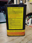 Vtg WHIZ Motor Vehicle Brake Fluid 1 Quart Can Dot 3 Oil Gas Auto Garage Collect