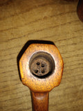 Vtg Unmarked ROPP Type? Unusual Hand Crafted Smoking Tobacco Pipe P Lip Nice!