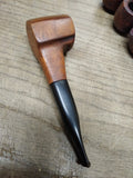Vtg Unmarked ROPP Type? Unusual Hand Crafted Smoking Tobacco Pipe P Lip Nice!