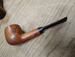 Vtg FLEUR DE LIS Meerschaum Lined Saddle Stem 9442 Smoking Tobacco Pipe France!