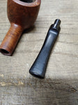 Vtg FLEUR DE LIS Meerschaum Lined Saddle Stem 9442 Smoking Tobacco Pipe France!