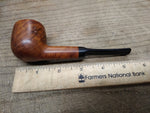 Vtg FLEUR DE LIS Meerschaum Lined Saddle Stem 9442 Smoking Tobacco Pipe France!
