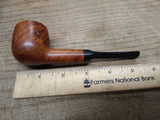 Vtg FLEUR DE LIS Meerschaum Lined Saddle Stem 9442 Smoking Tobacco Pipe France!