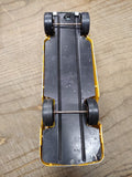 Vtg 1960's Hubbly School Bus Yellow Diecast Metal Toy 9.5 inch Made In USA!