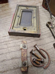 Vtg Emergency Elevator Door Key For Fire Department Emergency Use Metal Wall Box