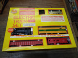 Vtg HO Scale AHM Electric Train Set 60012A B&O 97 Switcher w/3 Cars & Box Works!