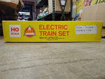 Vtg HO Scale AHM Electric Train Set 60012A B&O 97 Switcher w/3 Cars & Box Works!