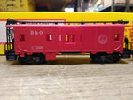 Vtg HO Scale AHM Electric Train Set 60012A B&O 97 Switcher w/3 Cars & Box Works!