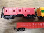 Vtg HO Scale AHM Electric Train Set 60012A B&O 97 Switcher w/3 Cars & Box Works!
