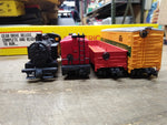 Vtg HO Scale AHM Electric Train Set 60012A B&O 97 Switcher w/3 Cars & Box Works!