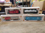 Vtg Bachmann HO Scale King Of The Rail Train Set EMD F9 Diesel Engine Cars Works