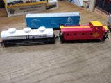 Vtg Bachmann HO Scale King Of The Rail Train Set EMD F9 Diesel Engine Cars Works
