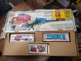 Vtg Bachmann HO Scale King Of The Rail Train Set EMD F9 Diesel Engine Cars Works