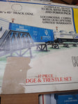 Vtg Bachmann HO Scale King Of The Rail Train Set EMD F9 Diesel Engine Cars Works