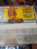 Vtg Bachmann HO Scale King Of The Rail Train Set EMD F9 Diesel Engine Cars Works