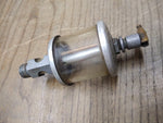 Vtg Lube Devices Inc Drip Cylinder Glass Oiler Hit Miss Gas Engine 5.5" x 2.25"