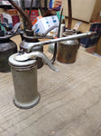 Vtg Eagle Thumb Pump Oiler Can 6 Inches Tall 2.25 Inch Diameter Gas & Oil