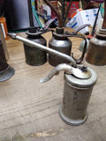 Vtg Eagle Thumb Pump Oiler Can 6 Inches Tall 2.25 Inch Diameter Gas & Oil