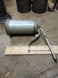 Vtg Eagle Thumb Pump Oiler Can 6 Inches Tall 2.25 Inch Diameter Gas & Oil