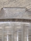 Vtg Original Pair Ford Model A Twolite Headlight Lenses 8 15/32" x 7 7/8"