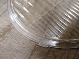 Vtg NOS Pair Ford Model A Replacement Twolite Headlight Lenses 8 15/32" x 7 7/8"