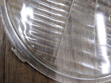 Vtg NOS Pair Ford Model A Replacement Twolite Headlight Lenses 8 15/32" x 7 7/8"