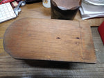 Vtg Aztec 6 Piece Smoking Pipe Wooden Stand Holder Rack with Humidor Nice Shape!