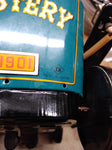 Vtg Japan TN Mystery 1901 Battery Powered Tin Toy Jalopy Car w/Lights Working!